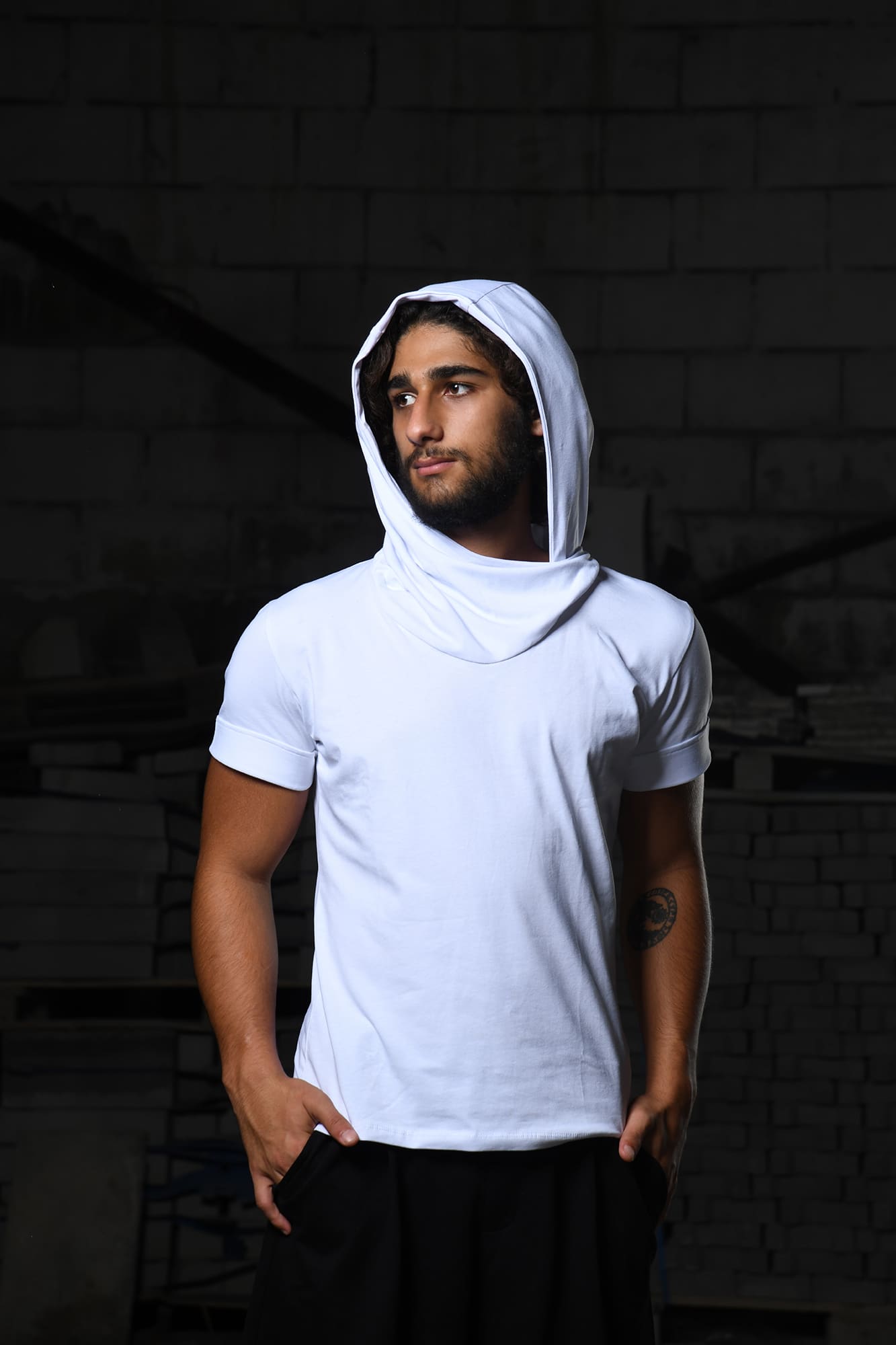 Hooded Tee - MAD